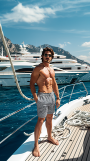 LJ LONDON Swim Shorts with Prints